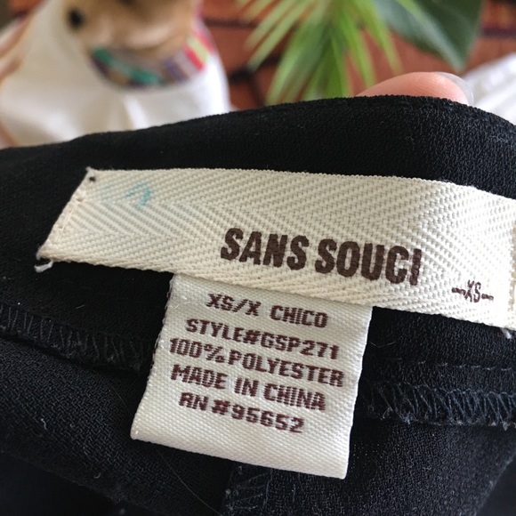 Sans Souchi Shorts Black with lace - Picture 3 of 3